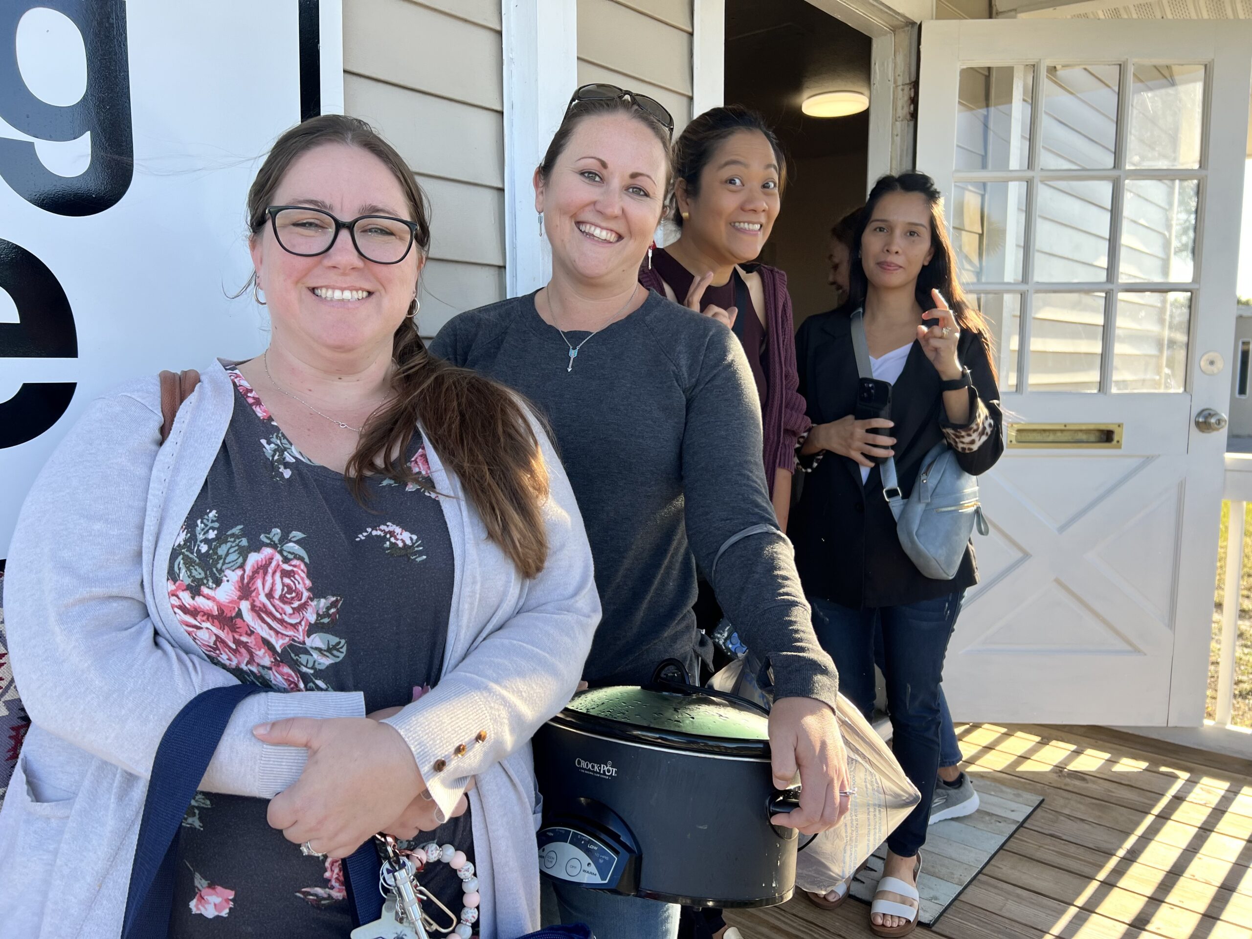 Women of different ages gathered together at a Bethany Ladies event in West Melbourne, Florida
